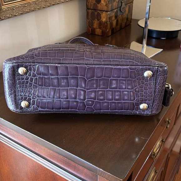 Prada St. Cocco Lucido Crocc Embossed Bauletto Bag with COA - Picture 4 of 17